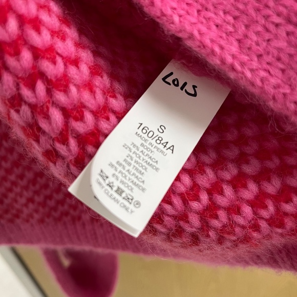 Kate Spade Rose Garden Intarsia Cardigan Size S - Picture 7 of 7